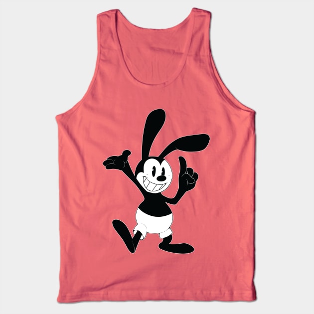 One Lucky Rabbit Tank Top by NerdsDoingNerdyThings